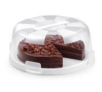 Snips Delice Cake Container, Cake Carrier, 4 Safety Locks, 28 cm x 9 cm, Cake Carrier with Handle, Made in Italy