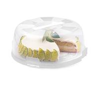 Snips Delice Cake Container, Cake Carrier, 4 Safety Locks, 28 cm x 9 cm, Cake Carrier with Handle, Made in Italy