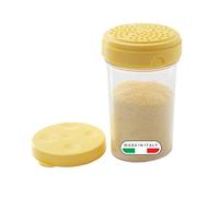 Snips Cheese Sprinkler 0,30 LT, Cheese Container for Fridge, 8,5 x 14,5 cm Yellow, Made in Italy, 0% BPA