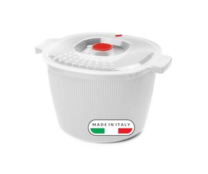 Snips Microwave Pasta Cooker 4 L with Draining Lid, Made in Italy