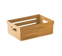 Snips Multipurpose Box, Multipurpose Organiser, Multipurpose Container, 5 LT, Colour Mustard, 29.5 x 19.5 x 10 cm, Made in Italy