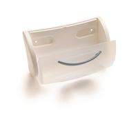 SNIPS Ordinello, Sponge, Gloves Holder, 22,5 x 12,5 x 8 cm, Made in Italy, Bpa Free, White and Transparent