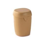 Snips Refrigerated Yogurt Container 0.5 L - Leak-Proof Food Storage & Snack Box with Cooling Pad for Fruit and Salad, Lunch Container, Fridge & Freezer Safe, Microwave Safe, Mustard - Made in Italy