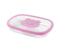 Snips , Cold Cuts Saver, Deli Meat Container, Food Storage Containers, 1.5 L, Pink Color, Made In Italy, BPA Free