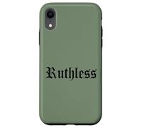 #snirt Ruthless Ruthless Hoodie Print Merciless Case for iPhone XR