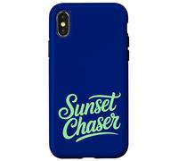 #snirt sunset chaser t-shirt, sun hunter sun worshipper sun Case for iPhone X/XS