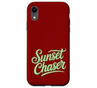 #snirt sunset chaser t-shirt, sun hunter sun worshipper sun Case for iPhone XR