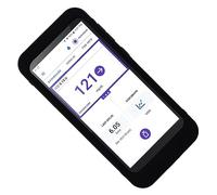 SNK Premium Silicone Case (More fit/More Coverage/More Protection) for Omnipod 5 Receiver (Continuous Glucose Monitoring) (Black)