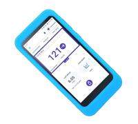 SNK Premium Silicone Case (More fit/More Coverage/More Protection) for Omnipod 5 Receiver (Continuous Glucose Monitoring) (Blue)