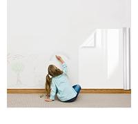Snkxu Clear Wall Protector Contact Paper Electrostatic Adsorption Removable Kids to Write Board Dry Erase Kitchen Waterproof Backsplash Heat Resistant Transparent Sticker Wallpaper (15.7X394 Inches)