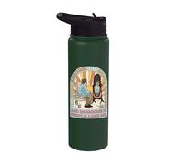 SNL Daily Affirmations with Stuart Smalley Stainless Steel Insulated Water Bottle