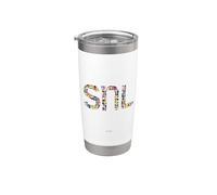 SNL Logo Character Collage Stainless Steel Insulated Tumbler