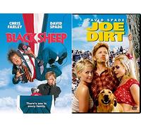 SNL Pack Black Sheep Comedy Movie Duo Collection Joe Dirt 2-DVD Bundle Chris Farley & David Spade