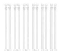 SNMYGS 6 Pairs Clear Bra Straps, Invisible Bra Straps, Adjustable Non-Slip Transparent Replacement Shoulder Straps for Women, Invisible Support for Strapless Bras or Off-Shoulder Dresses