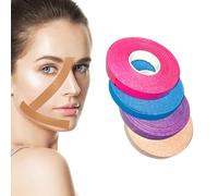 Snmzlc 4 Rolls Facial Lift Tape Anti-Wrinkle Tape Patches Anti-Freeze Stickers for Firming And Tightening Skin Suits for All Parts of The Face and Neck 1.25cm*5m US222