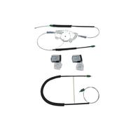 Snnaepto Rear Driver Side Window Regulator Window Regulator for Skoda for Fabia MK1 2000-2008 Car Front Left Side Electric Repair Kit