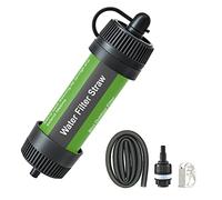 Snnozy Water Filter Straw Outdoor Portable Water Purifier Survival Gear for Camping Hiking Backpacking Emergency Preparedness