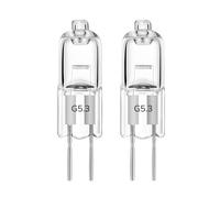 SNNYINZHE Upgrade Your Lighting with G5.3 Halogen Bulbs 12v 24v 36v 220v 110v 20w 35w 50w 70w 100w 150w Warm White 3000k Dimmable for Mr16 Lamp Holder(220V-200W/2PCS)