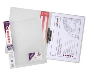 Snoap Snopake A4 Clear Premium Clampbinder Pack Of 10 100 Sheet Capacity 12772