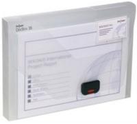 Snoap Snopake A4 Docbox Clear 35 mm Box File With Push Lock (Pack Of 1) Ref 12861