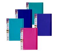 Snoap Snopake A4 Electra 24 Pocket Display Book Pack Of 10 Electra Assorted