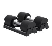 SNODE AD85 Adjustable Dumbbells - 40kg- Set of 2 Drop Proof dummbbells - Versatile Home Gym Fitness Weights for Professional Strength Training