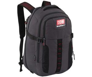 SnoKart Zoom Pak Ski/Snowboard Boot Backpack, 45L Black