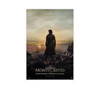 SNOKEY Der Graf Von Monte-Cristo 2024 Filmplakat Canvas Poster Wall Art Decor Print Picture Paintings for Living Room Bedroom Decoration 20x30inch(50x75cm)