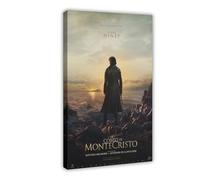 SNOKEY Der Graf Von Monte-Cristo 2024 Filmplakat Canvas Poster Wall Art Decor Print Picture Paintings for Living Room Bedroom Decoration 16x24inch(40x60cm)