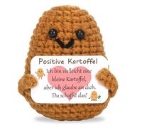 Snokipye Pocket Hug Positive Potato, Creative Knitting Wool Potato Doll, Gifts for Women, Courage Gift, Get Well Gift