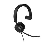 SNOM A310M Wired Headphones - Monaural Earphones for Call Centers and Offices - HD Audio, High Comfort, Lightweight Construction, Passive Noise Cancellation - Compatible with Phones