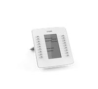Snom D7 Expansion Module - White Expansion module with a screen and 18 programmable LED-keys