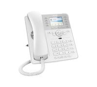 Snom D735 VOIP Tischtelefon (SIP) Gigabit White PROMO (Ohne Headset) VOIP