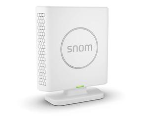 Snom M400 DECT Base A modern wireless DECT phone system that transforms internal communication in your company.