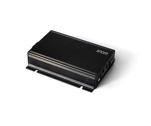 Snom PA1+ SIP-based announcement system by creating a call from the phone, 6.5 watt class D amplifier, broadcasts via SIP and multicast, 3 year manufacturer's warranty, 00004602