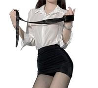 SNOMYRS Sexy Secretary Cosplay Lingerie Office Nurse Uniform Bunny Maid Kawaii Halloween Costumes