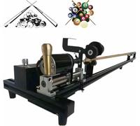 Snooker Cue Repair Kit Pool Cue Machine,Profesional Pool Cue Lathe Machine,Easy to Use,Club Straightening and Leather Replacement,Universal Cue Repair,for Billiard Cue Tip Clamp Repairing