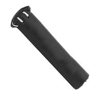 Snooker Cue Tip Cover Pool Cue Stick Billiard Protector Sleeve for Billiard Stick(Black)