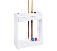 Snooker Pool Cue Rack/Wooden Floor-Standing Billiard Stick Rack,Billiard Accessories,Accommodates 6 Pool cue/Suitable for Family Clubs Pool Cues Racks/A / 48×24×60cm
