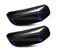 Snoom Anti Snoring Devices, Pulse Feedback, Snore Stopper Chin Mounted, Portable Electric Anti Snoring Device - 6 Adjustable Modes, Snoring Solution for Men & Women, Sleep Soundly (2pcs)