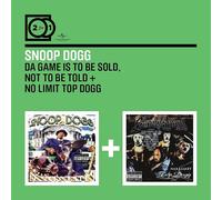 SNOOP DOGG - 2 FOR 1: THE GAME IS TO BE SOLD,NOT.../TOP DOGG 2 CD NEW