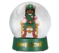 Snoop on The Stoop Snow Globe, Christmas Decorations Indoor, Snoop Dogg Christmas Décor, Christmas Snow Globes, Funny Gift for Men and Women White Elephant, Secret Santa Mini Figurine Collectible