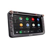 SNOOPER SMH-580VW 8'' Multimedia Receiver/Player/Stereo with Advanced Wired & Wireless Smartphone Control, Digital Radio, Android USB mirroring, Online Google Map and Offline iGO Map App