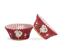 Snoopy 339243 Pack of 50 cupcake cases paper 5 X 5 X 3 Cm Brown