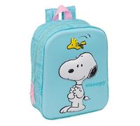 SNOOPY - 3D Nursery Backpack, Easy Cleaning, Ideal for Children of Different Ages, Comfortable and Versatile, Quality and Resistance, 22 x 10 x 27 cm
