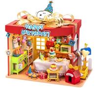 Pantasy Peanuts Snoopy, Happy Birthday Assembly Diorama (1202)