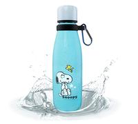Snoopy Bottle Flask 350 ml - Snoopy Bottle Flask Keeps Your Drink Cold for 24 Hours, is 100% Leak-Proof and of Course BPA-Free