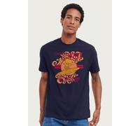 Snoopy Catch A Wave T-Shirt Peanuts Navy XL