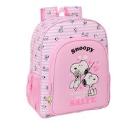 SNOOPY - Children's School Backpack, Adaptable to Trolley, Ideal for School Children, Comfortable and Versatile, Quality and Resistance, 32 x 12 x 38 cm