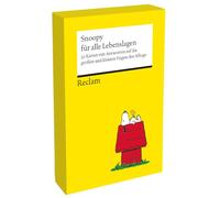 Snoopy für alle Lebenslagen. 52 Karten mit Antworten auf die großen und kleinen Fragen des Alltags (Kartenbox): Die besten Lebensweisheiten der Peanuts von Charles M. Schulz